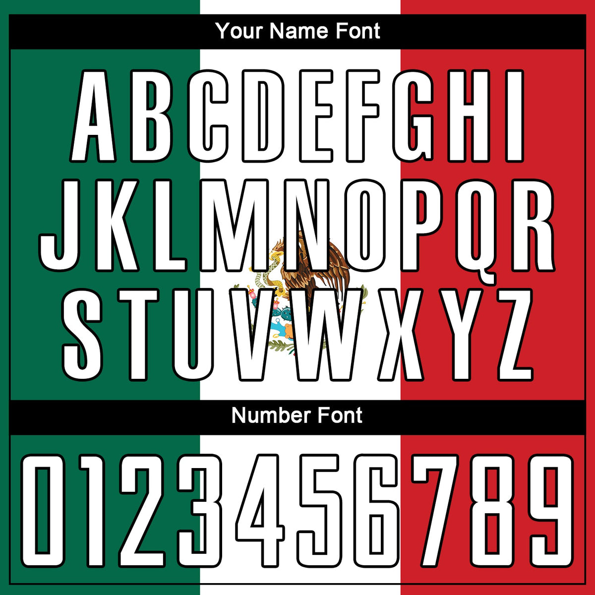 Custom Kelly Green White Red-Black Sublimation Mexican Flag Soccer Uniform Jersey Limited