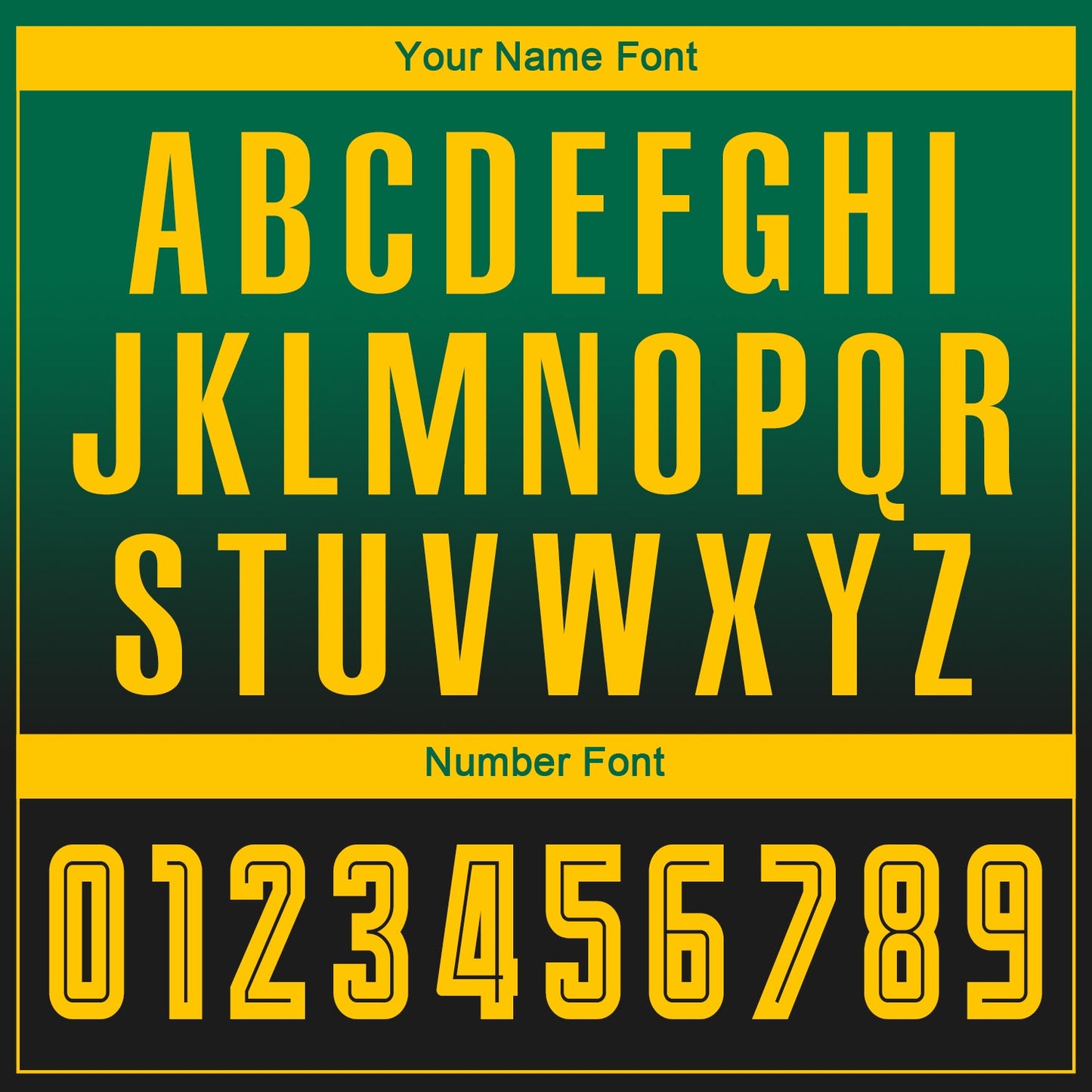 Custom Kelly Green Gold-Black Sublimation Long Sleeve Fade Fashion Soccer Uniform Jersey Limited