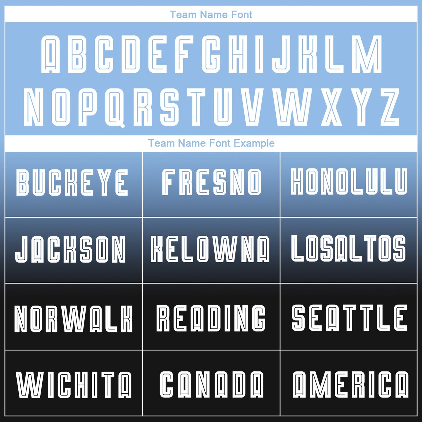 Custom Light Blue White-Black Sublimation Long Sleeve Fade Fashion Soccer Uniform Jersey Limited