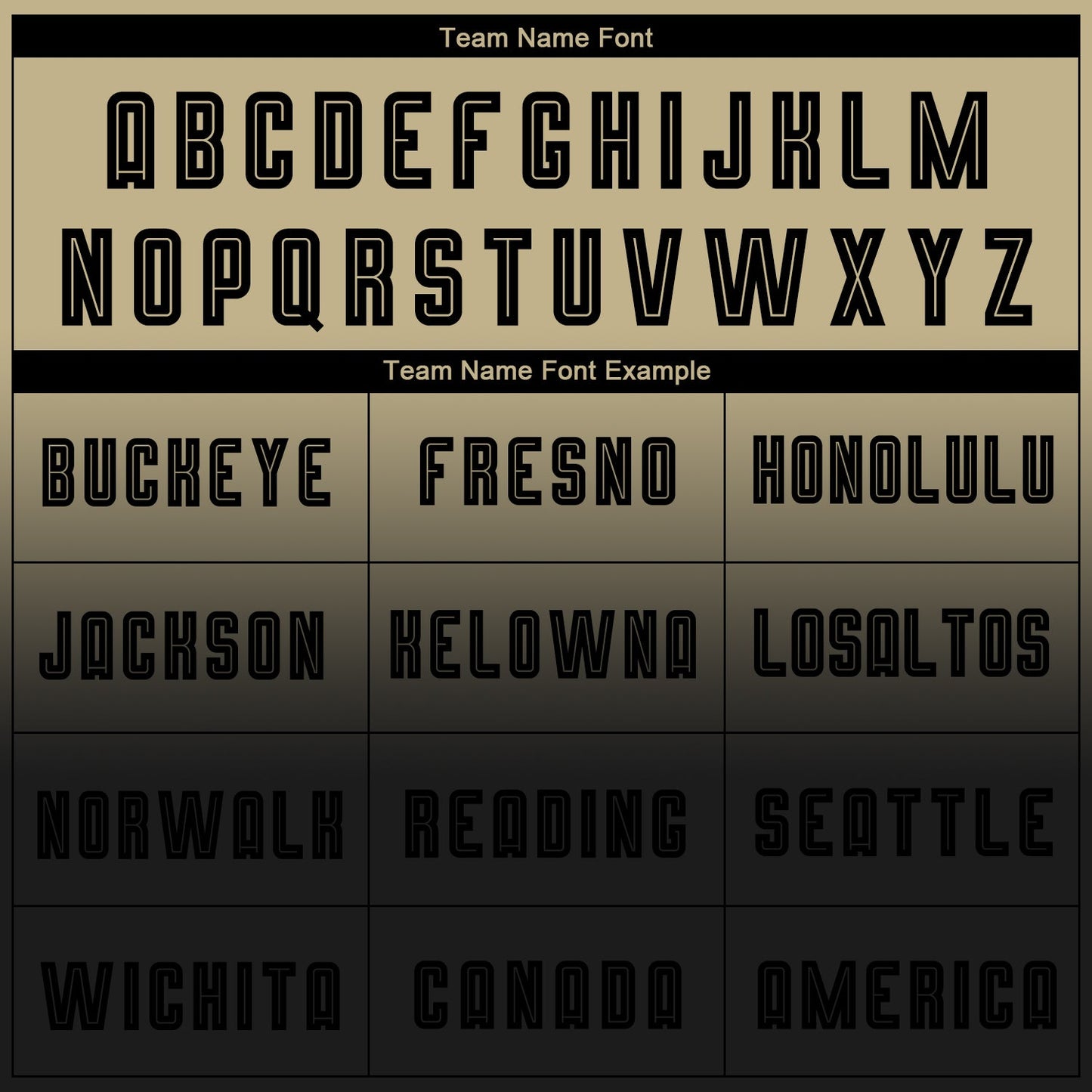 Custom Vegas Gold Black Sublimation Long Sleeve Fade Fashion Soccer Uniform Jersey Limited