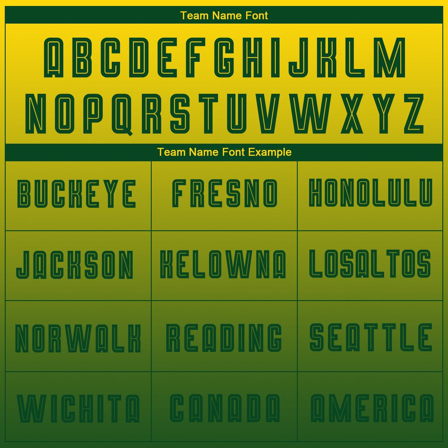 Custom Gold Green Sublimation Long Sleeve Fade Fashion Soccer Uniform Jersey Limited