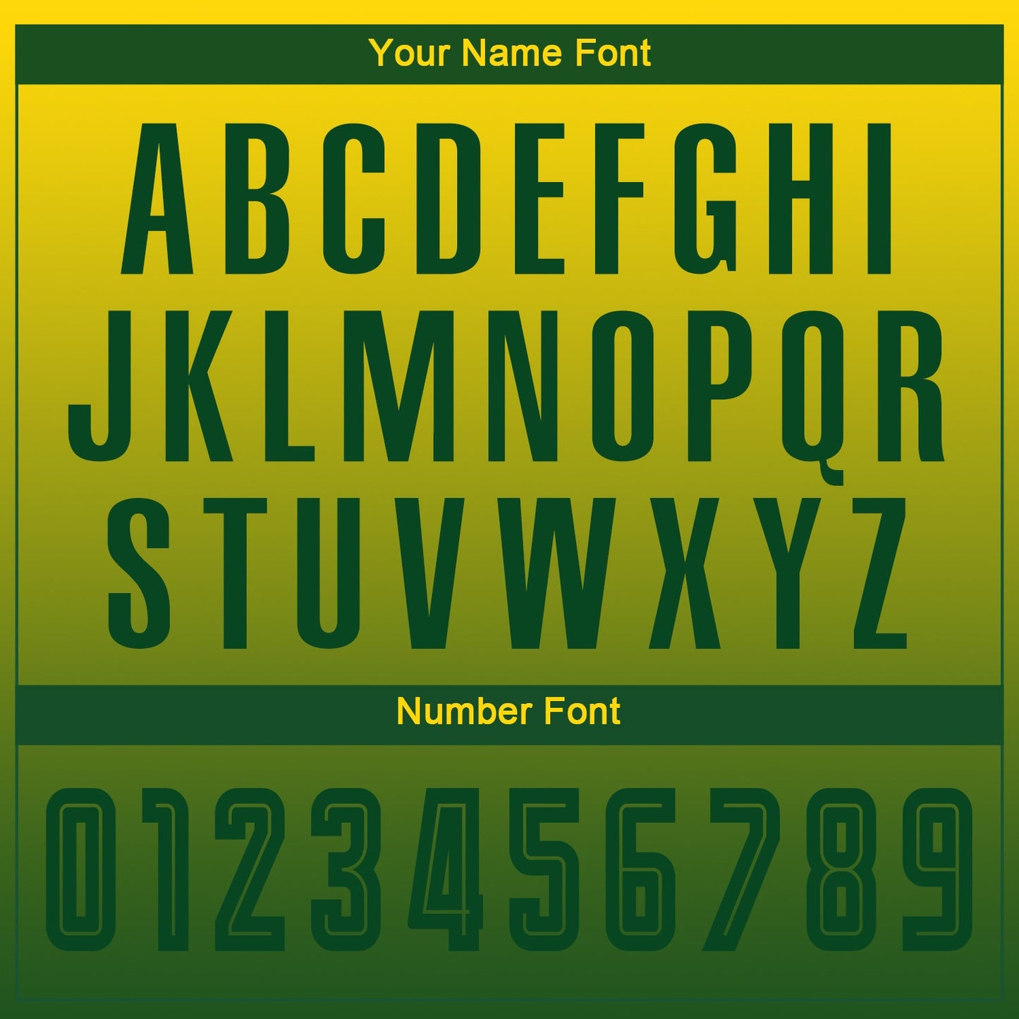 Custom Gold Green Sublimation Long Sleeve Fade Fashion Soccer Uniform Jersey Limited