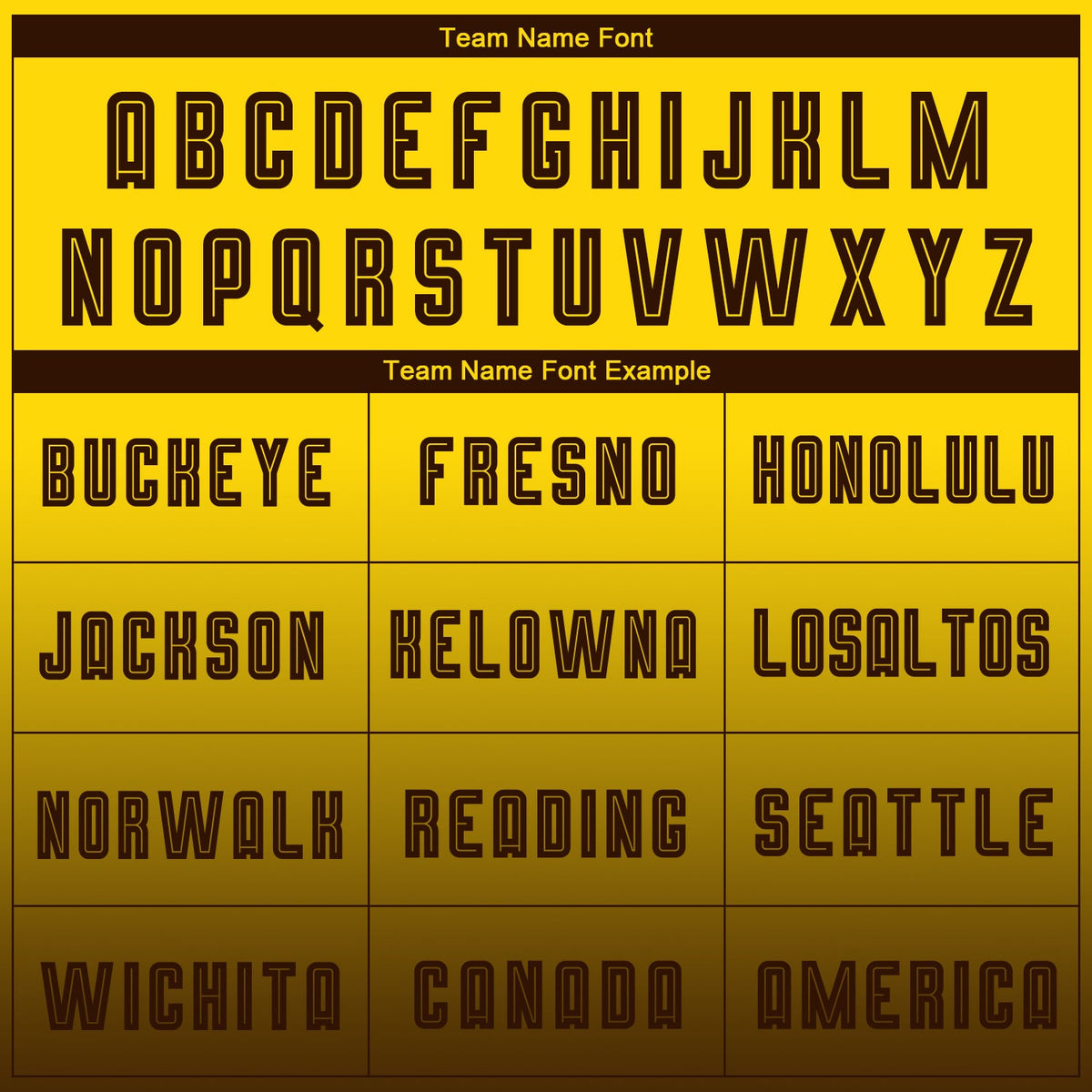 Custom Gold Brown Sublimation Long Sleeve Fade Fashion Soccer Uniform Jersey Limited