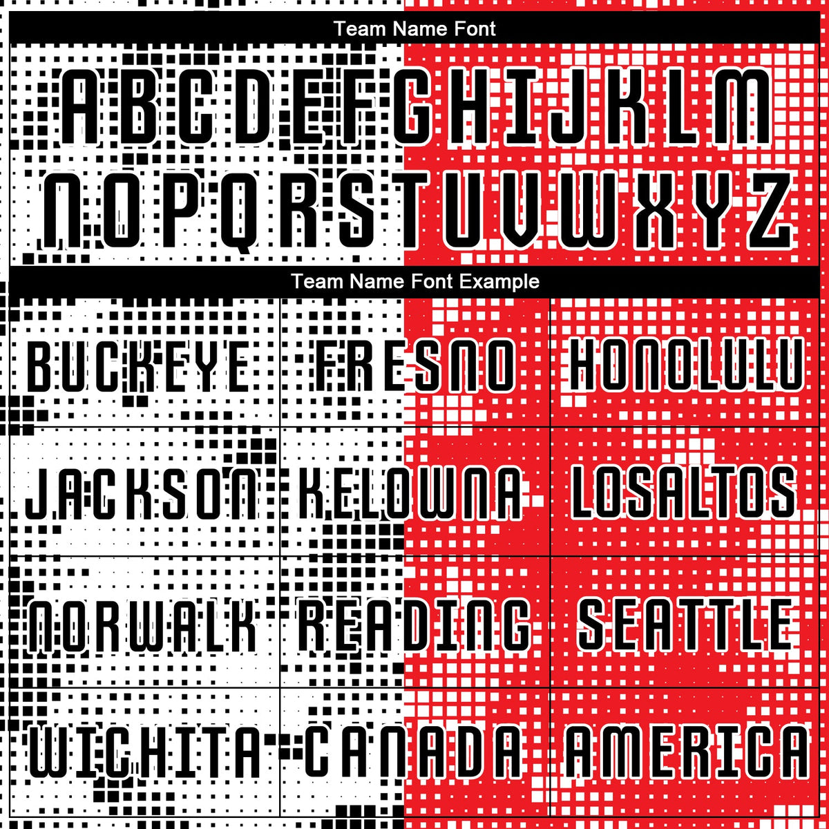 Custom Red Black-White Sublimation Soccer Uniform Jersey Limited