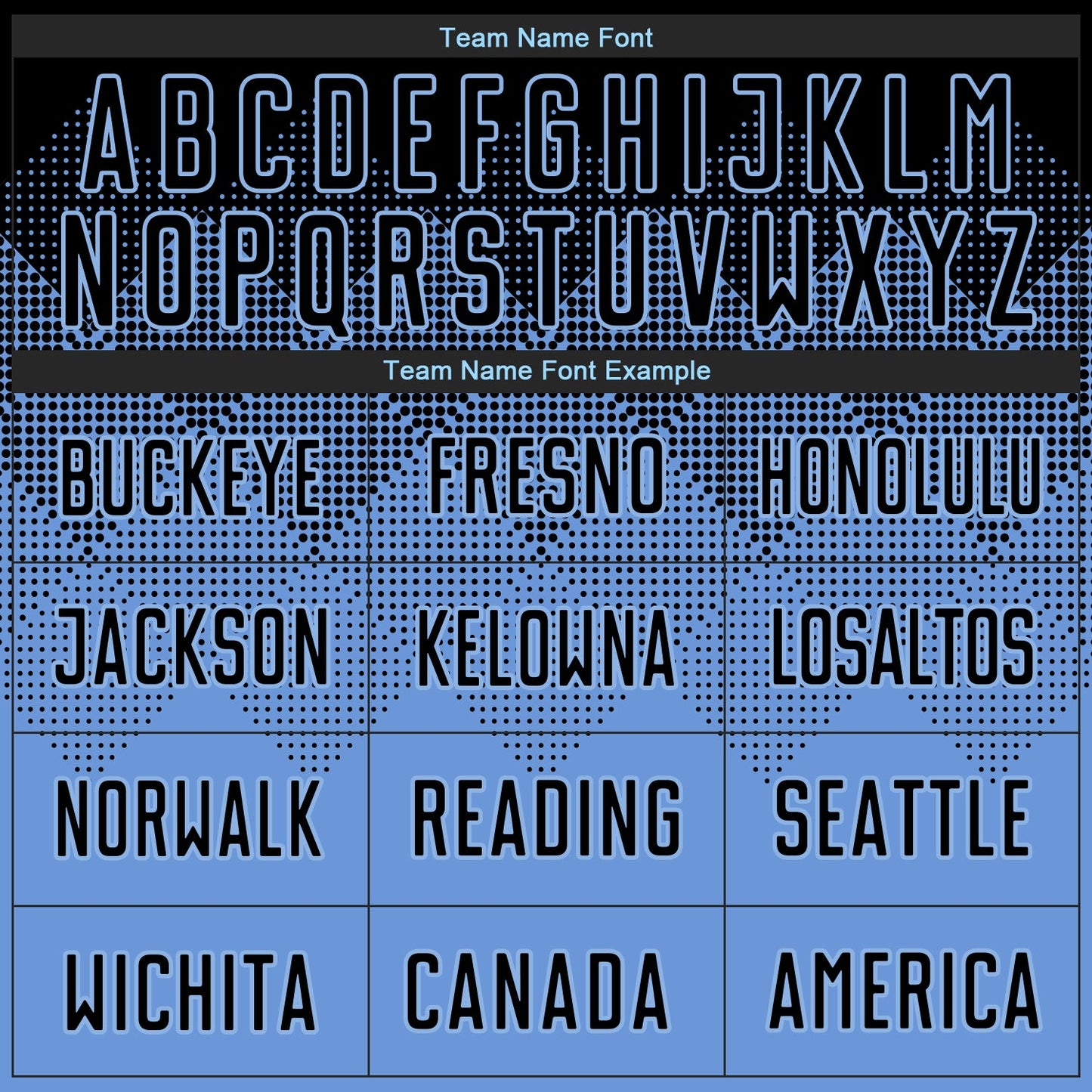 Custom Light Blue Black Sublimation Soccer Uniform Jersey Limited