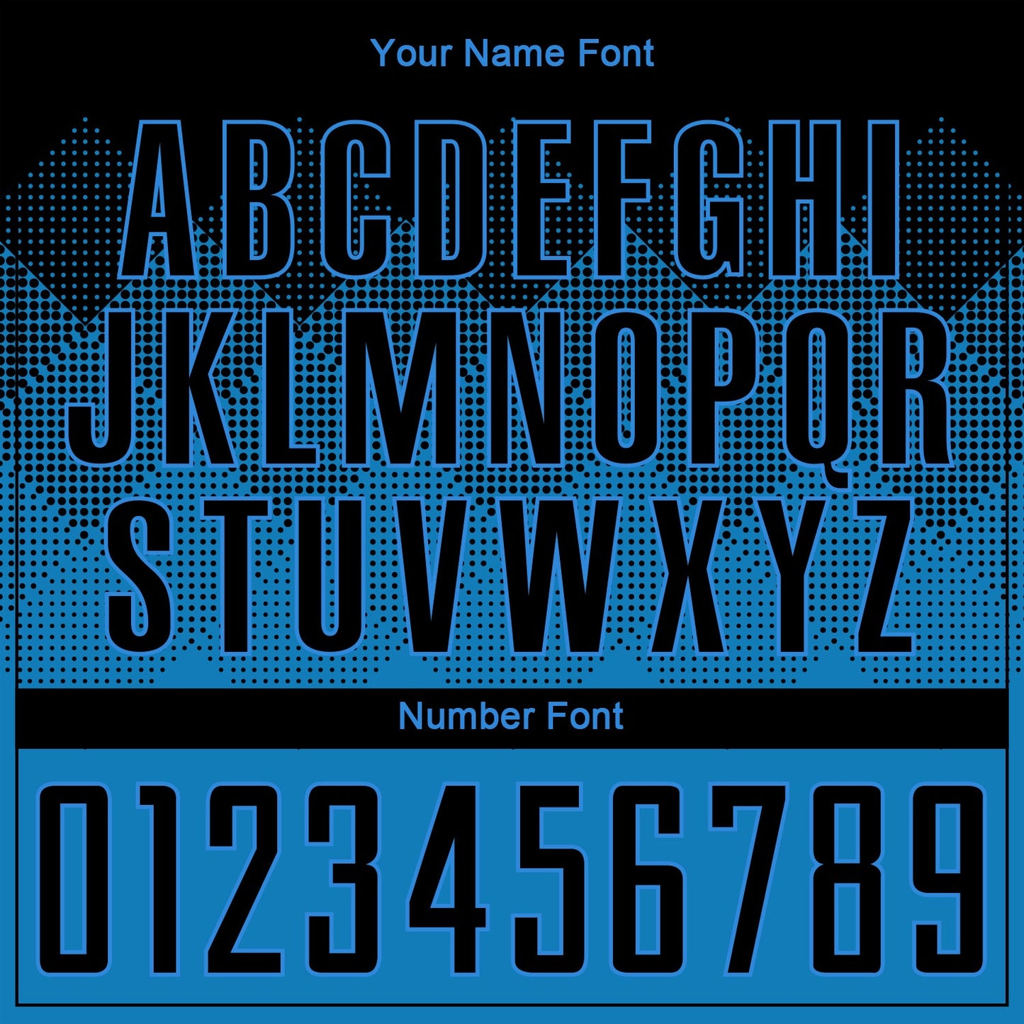 Custom Blue Black Sublimation Soccer Uniform Jersey Limited