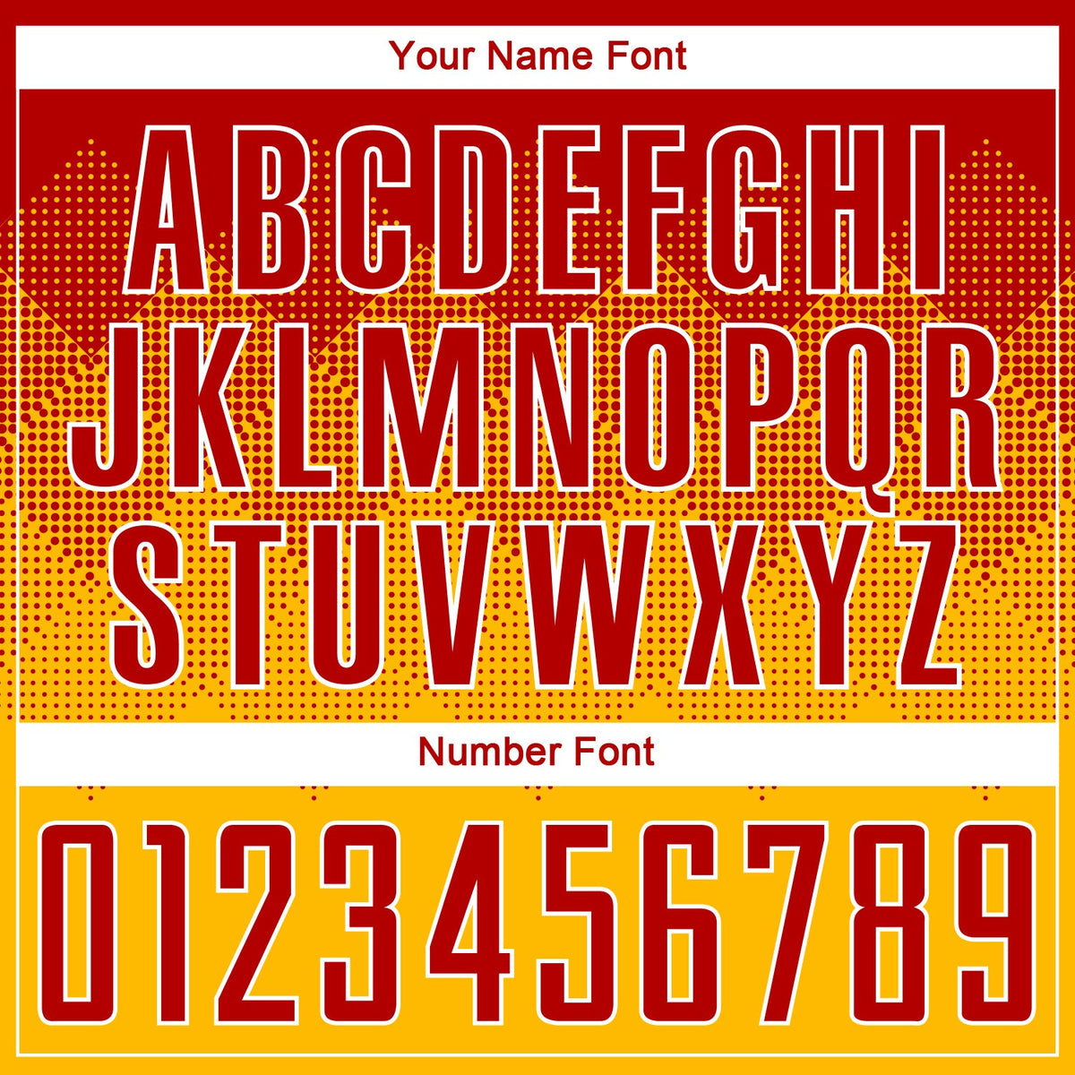 Custom Gold Red-White Sublimation Soccer Uniform Jersey Limited