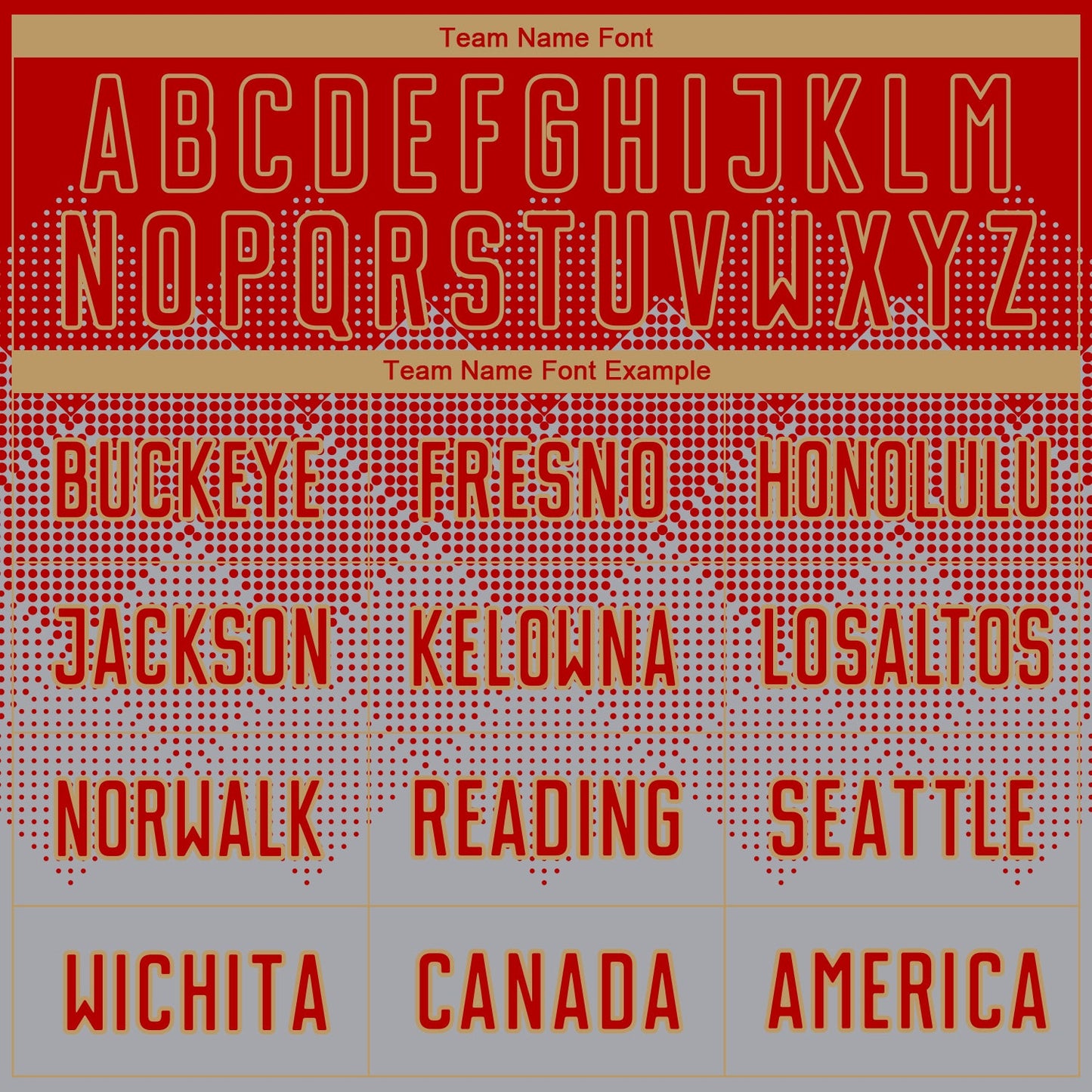 Custom Gray Red-Old Gold Sublimation Soccer Uniform Jersey Limited