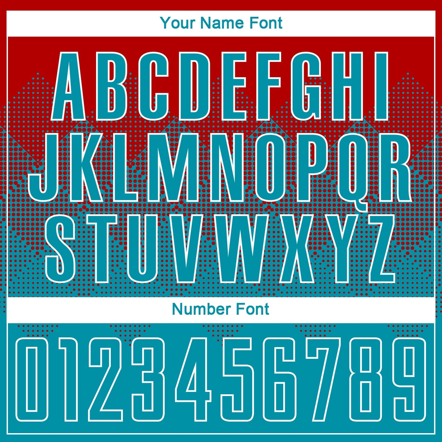 Custom Red Teal-White Sublimation Soccer Uniform Jersey Limited