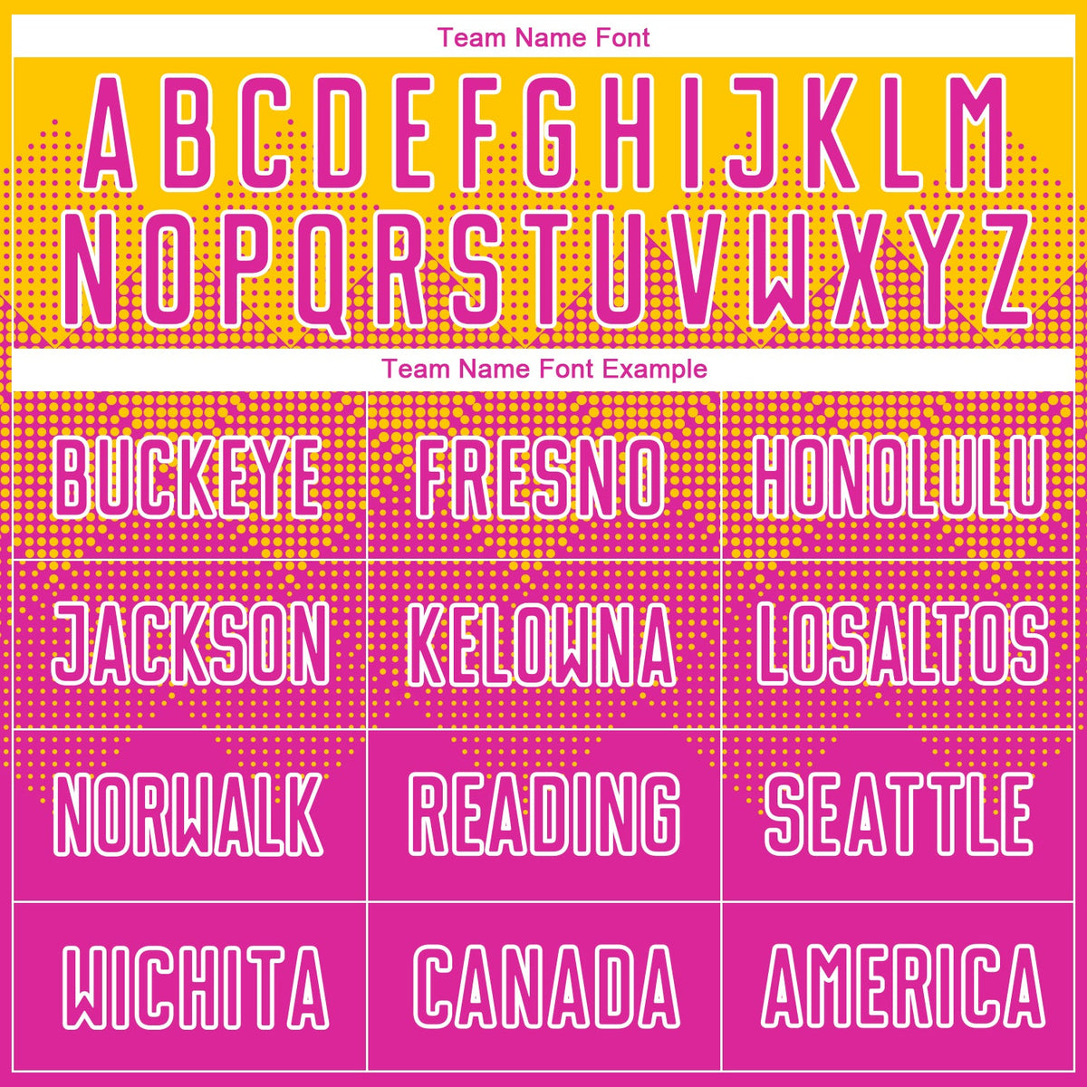 Custom Gold Deep Pink-White Sublimation Soccer Uniform Jersey Limited