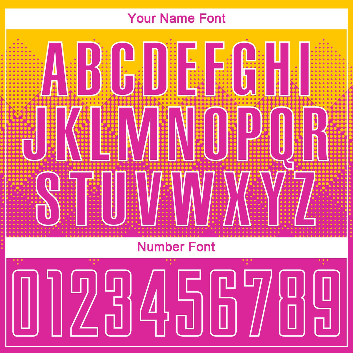 Custom Gold Deep Pink-White Sublimation Soccer Uniform Jersey Limited