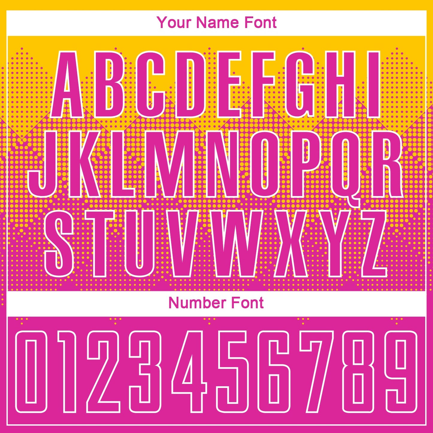 Custom Gold Deep Pink-White Sublimation Soccer Uniform Jersey Limited