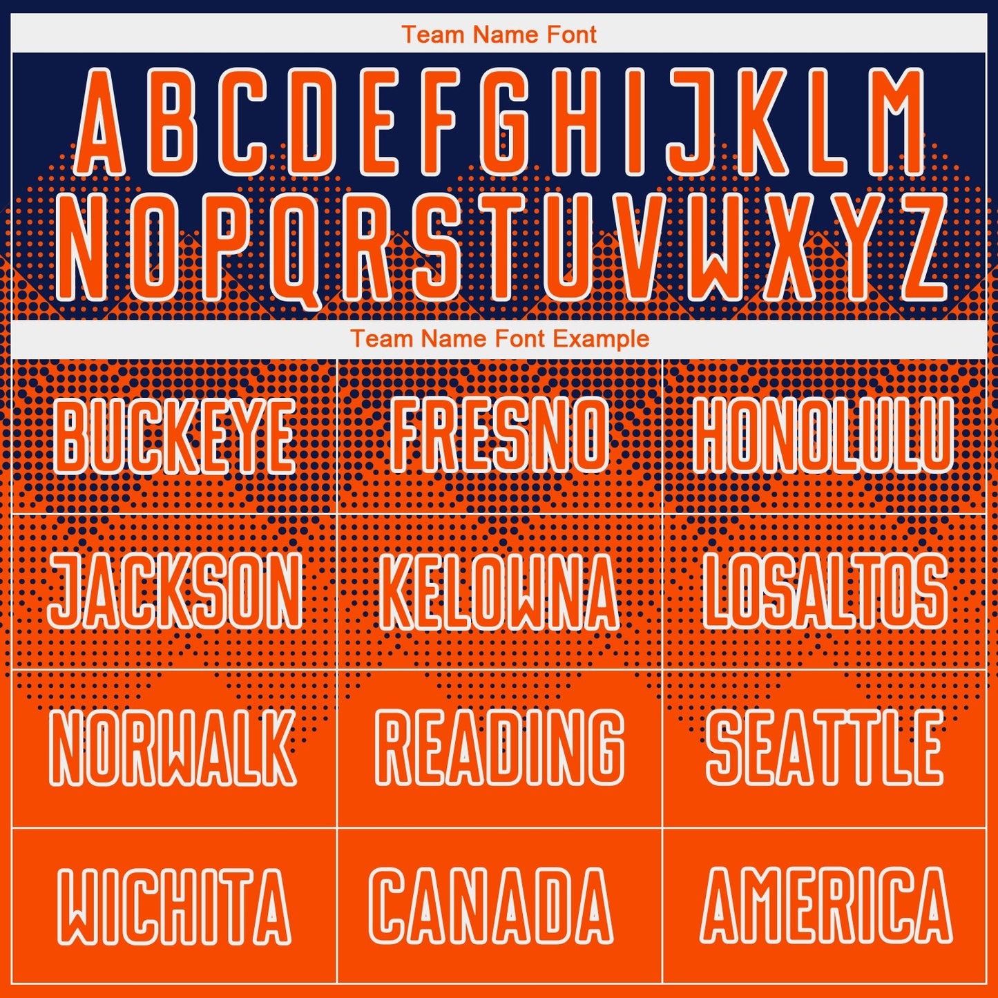 Custom Navy Orange-White Sublimation Soccer Uniform Jersey Limited