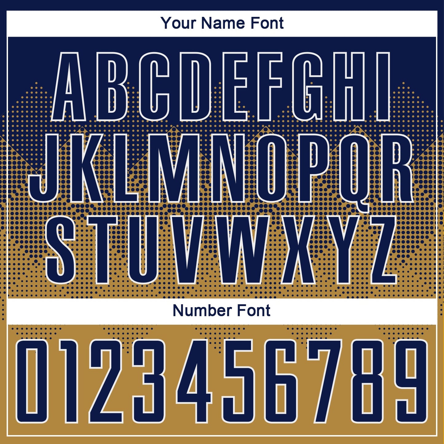 Custom Old Gold Navy-White Sublimation Soccer Uniform Jersey Limited