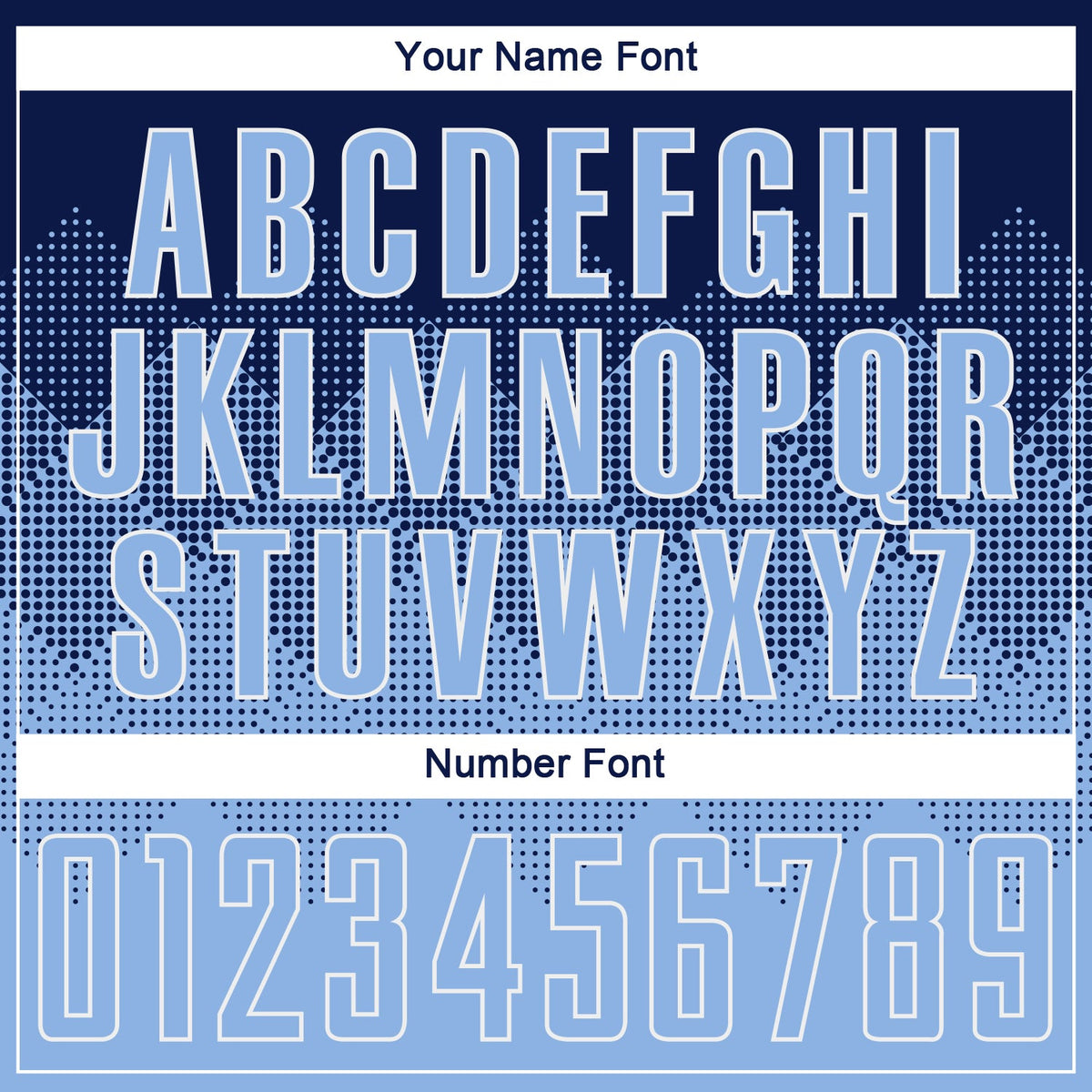 Custom Navy Light Blue-White Sublimation Soccer Uniform Jersey Limited