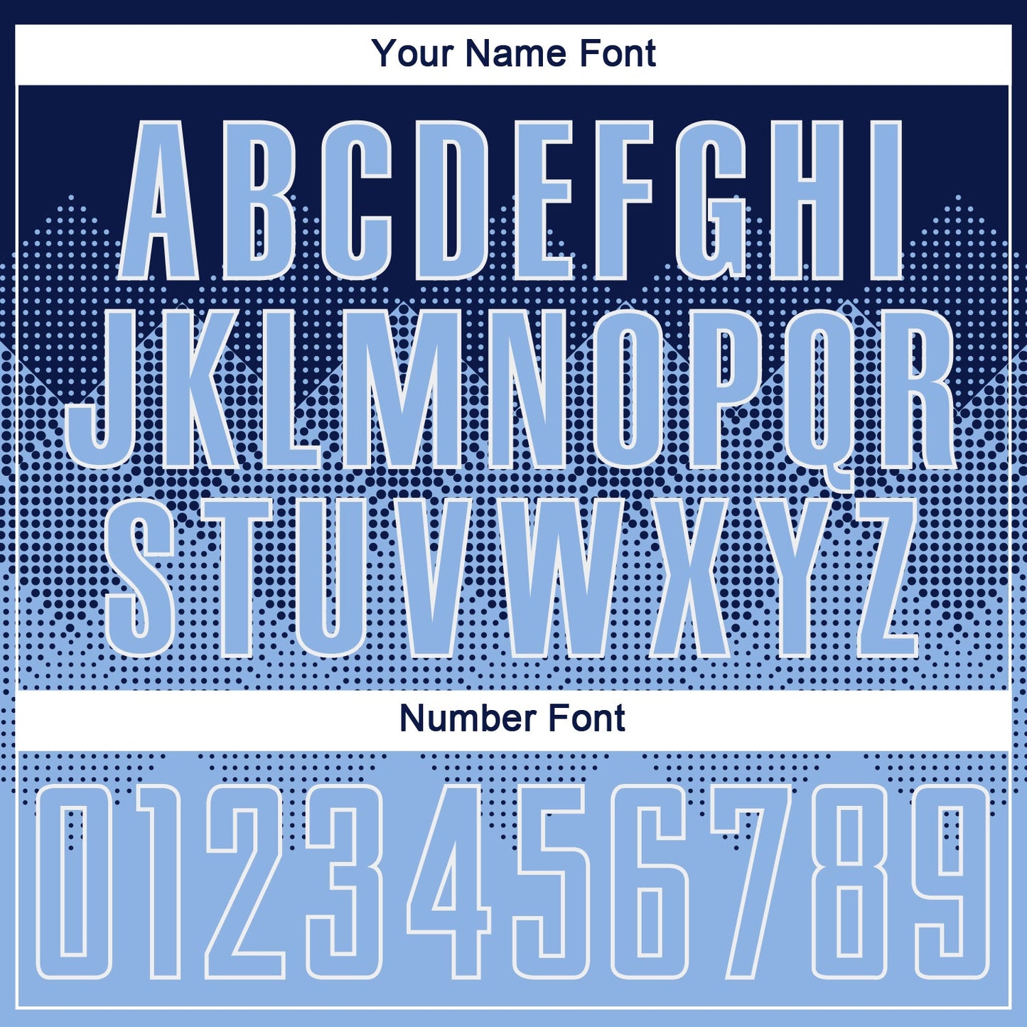 Custom Navy Light Blue-White Sublimation Soccer Uniform Jersey Limited