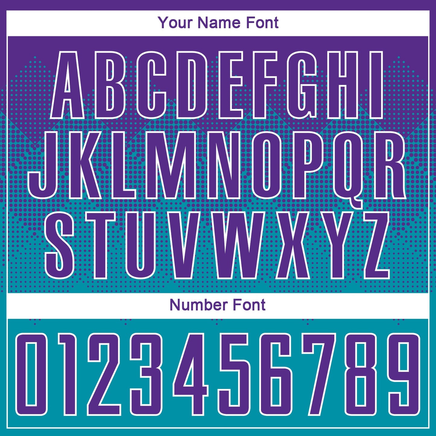 Custom Teal Purple-White Sublimation Soccer Uniform Jersey Limited