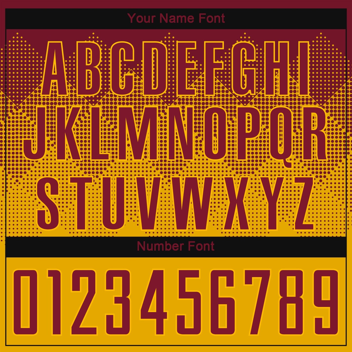 Custom Gold Crimson Sublimation Soccer Uniform Jersey Limited