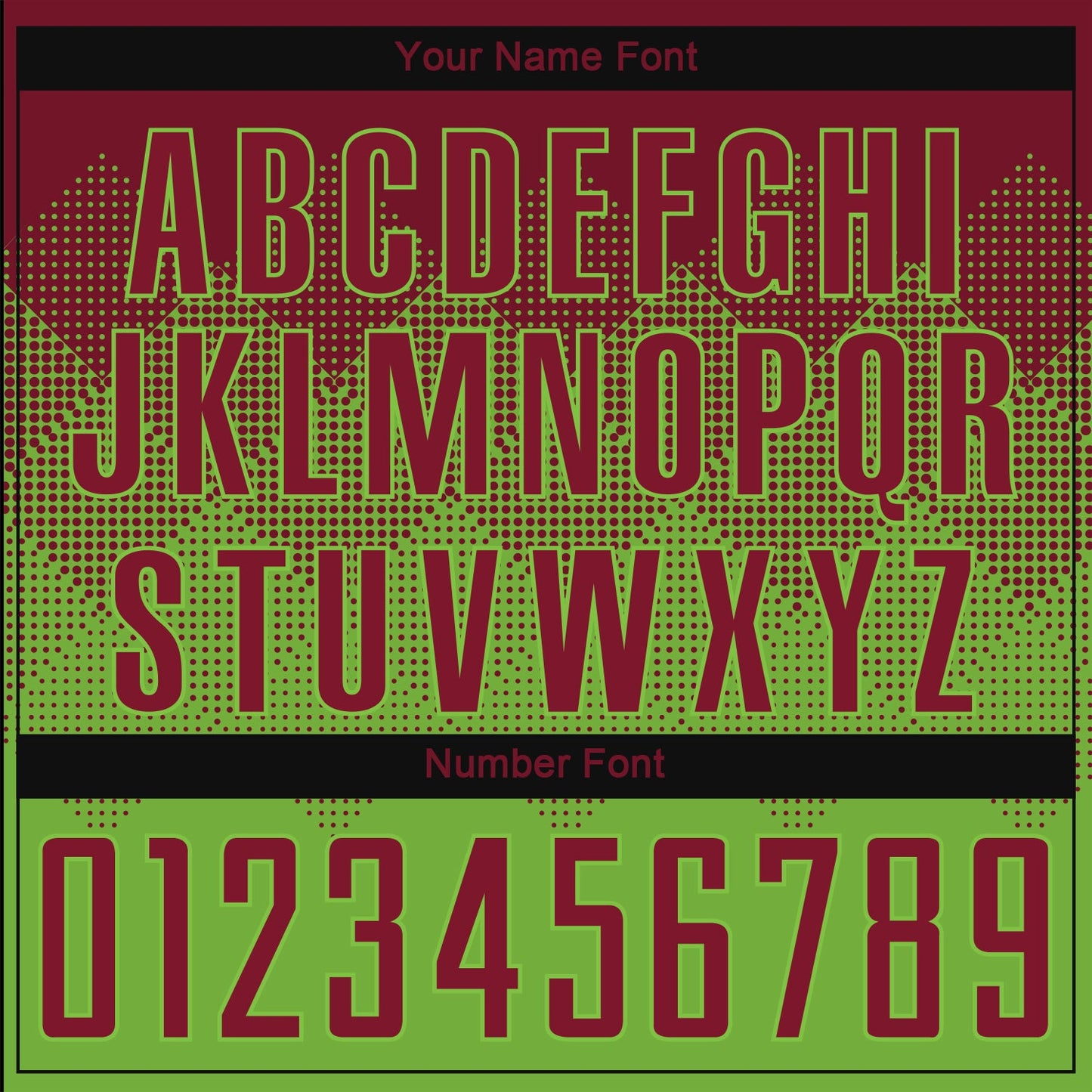 Custom Neon Green Crimson Sublimation Soccer Uniform Jersey Limited