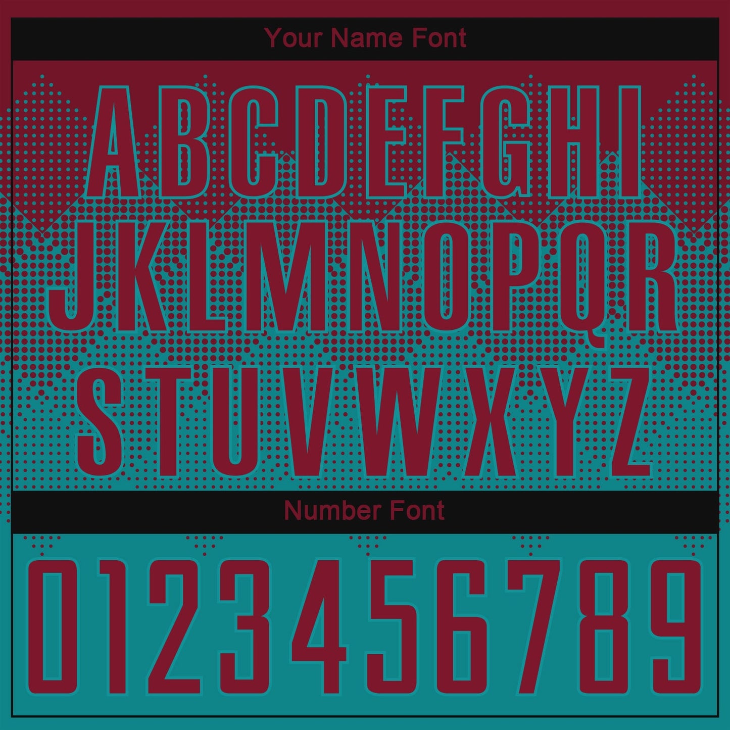 Custom Teal Crimson Sublimation Soccer Uniform Jersey Limited