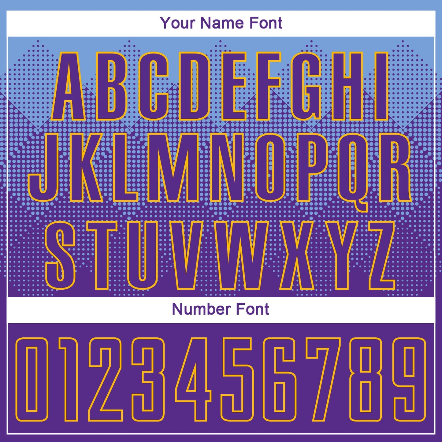 Custom Light Blue Purple-Gold Sublimation Soccer Uniform Jersey Limited