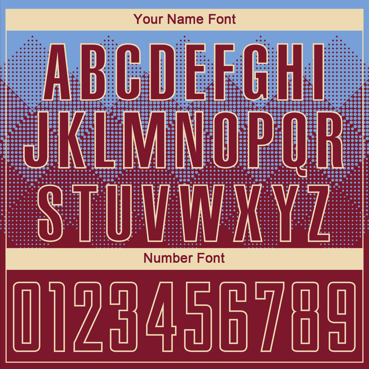 Custom Light Blue Crimson-Cream Sublimation Soccer Uniform Jersey Limited