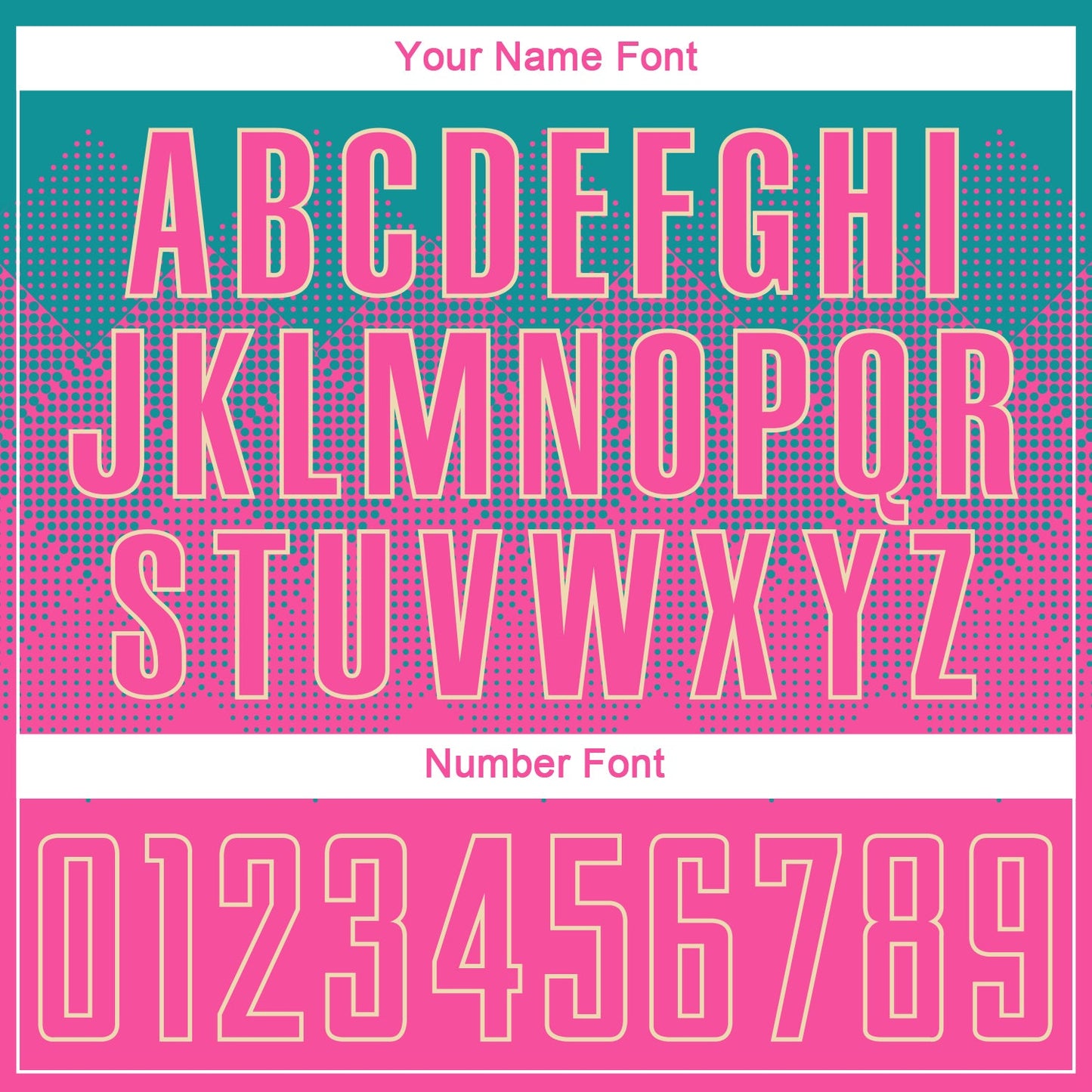 Custom Teal Pink-Cream Sublimation Soccer Uniform Jersey Limited