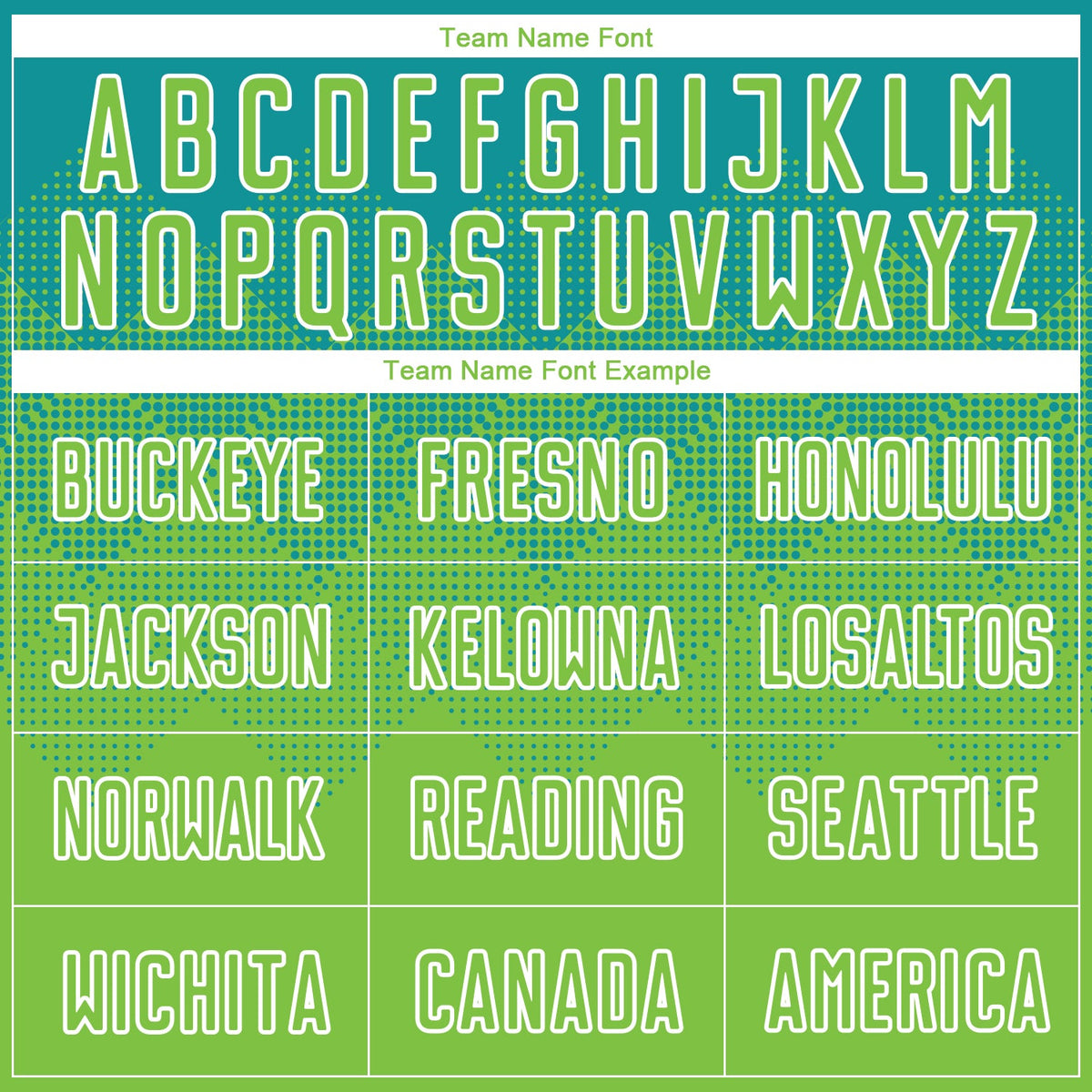 Custom Teal Neon Green-White Sublimation Soccer Uniform Jersey Limited