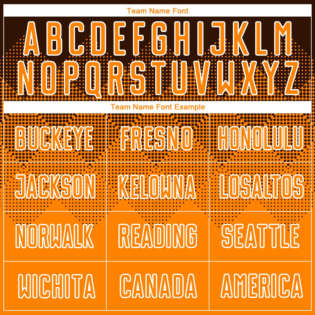 Custom Brown Bay Orange-White Sublimation Soccer Uniform Jersey Limited