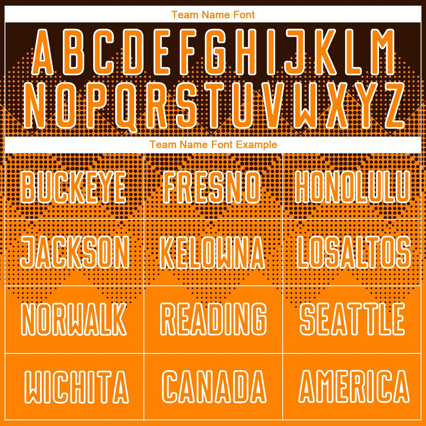 Custom Brown Bay Orange-White Sublimation Soccer Uniform Jersey Limited