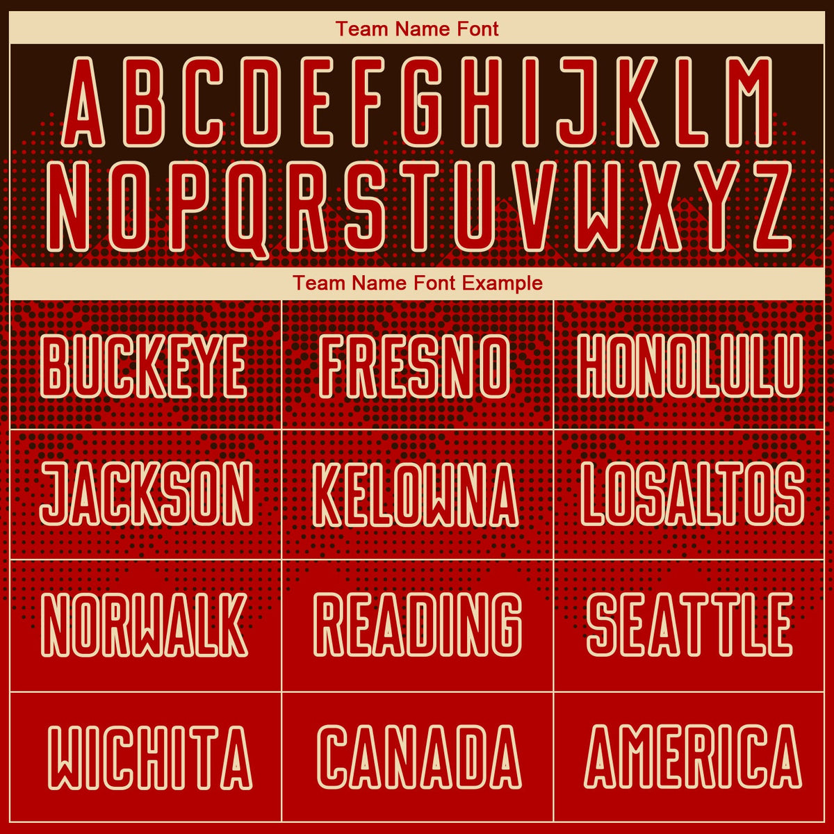 Custom Brown Red-Cream Sublimation Soccer Uniform Jersey Limited