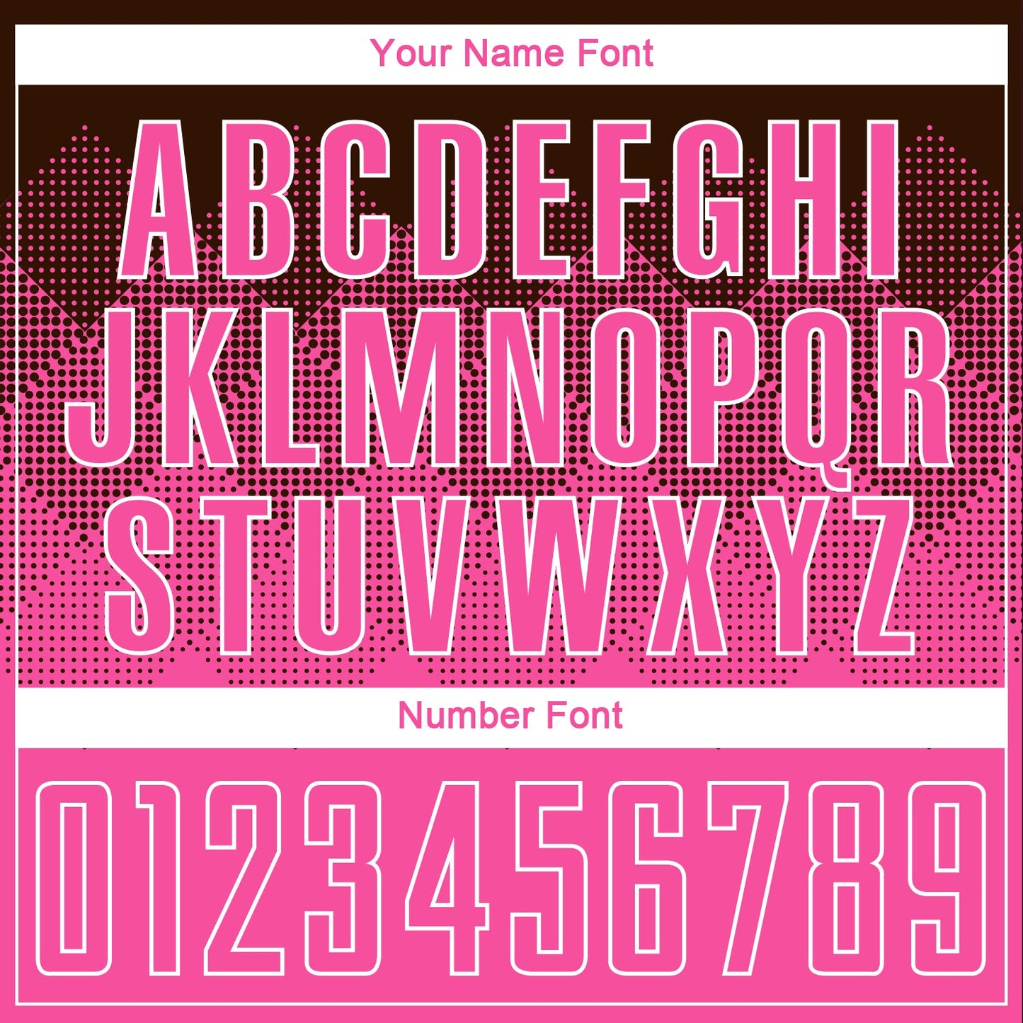 Custom Brown Pink-White Sublimation Soccer Uniform Jersey Limited