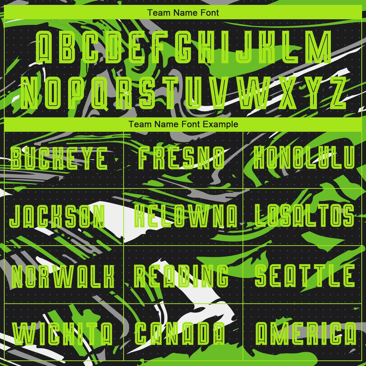 Custom Figure Neon Green-Aurora Green Sublimation Soccer Uniform Jersey Limited