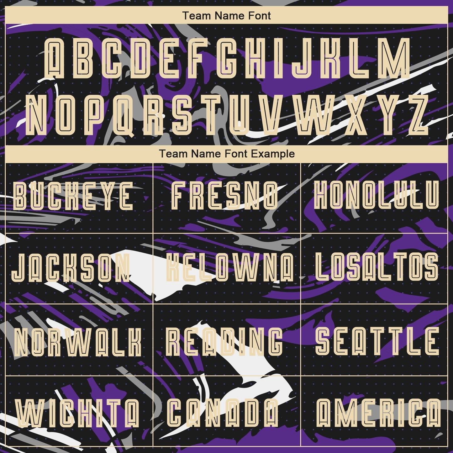 Custom Figure City Cream-Purple Sublimation Soccer Uniform Jersey Limited