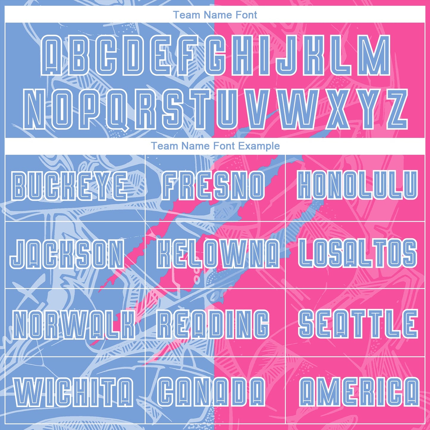 Custom Graffiti Pattern Light Blue-Pink Scratch Sublimation Soccer Uniform Jersey Limited