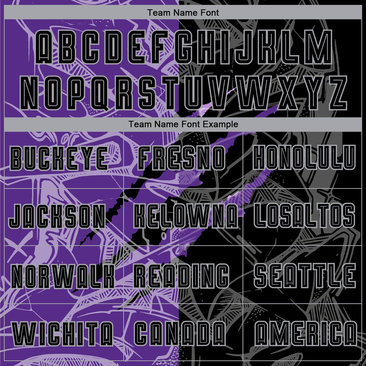 Custom Graffiti Pattern Black Purple-Gray Scratch Sublimation Soccer Uniform Jersey Limited