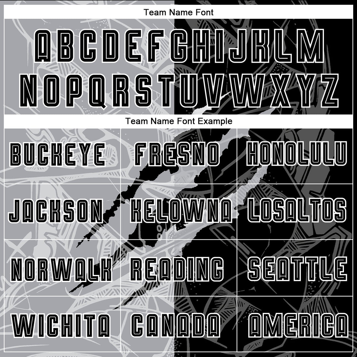 Custom Graffiti Pattern Black-Gray Scratch Sublimation Soccer Uniform Jersey Limited