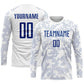 Custom White Royal Sublimation Soccer Uniform Jersey Limited