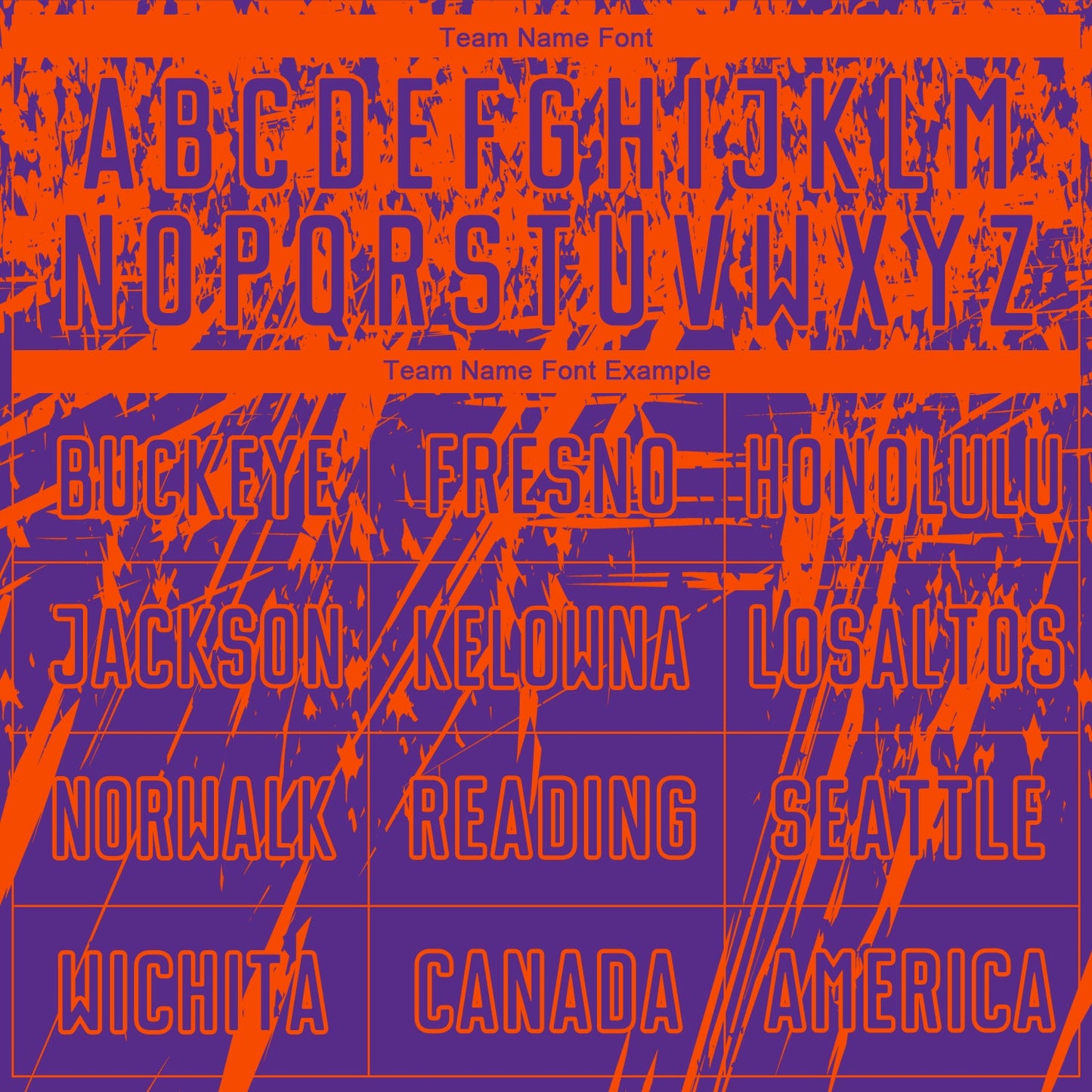 Custom Purple Orange Sublimation Soccer Uniform Jersey Limited