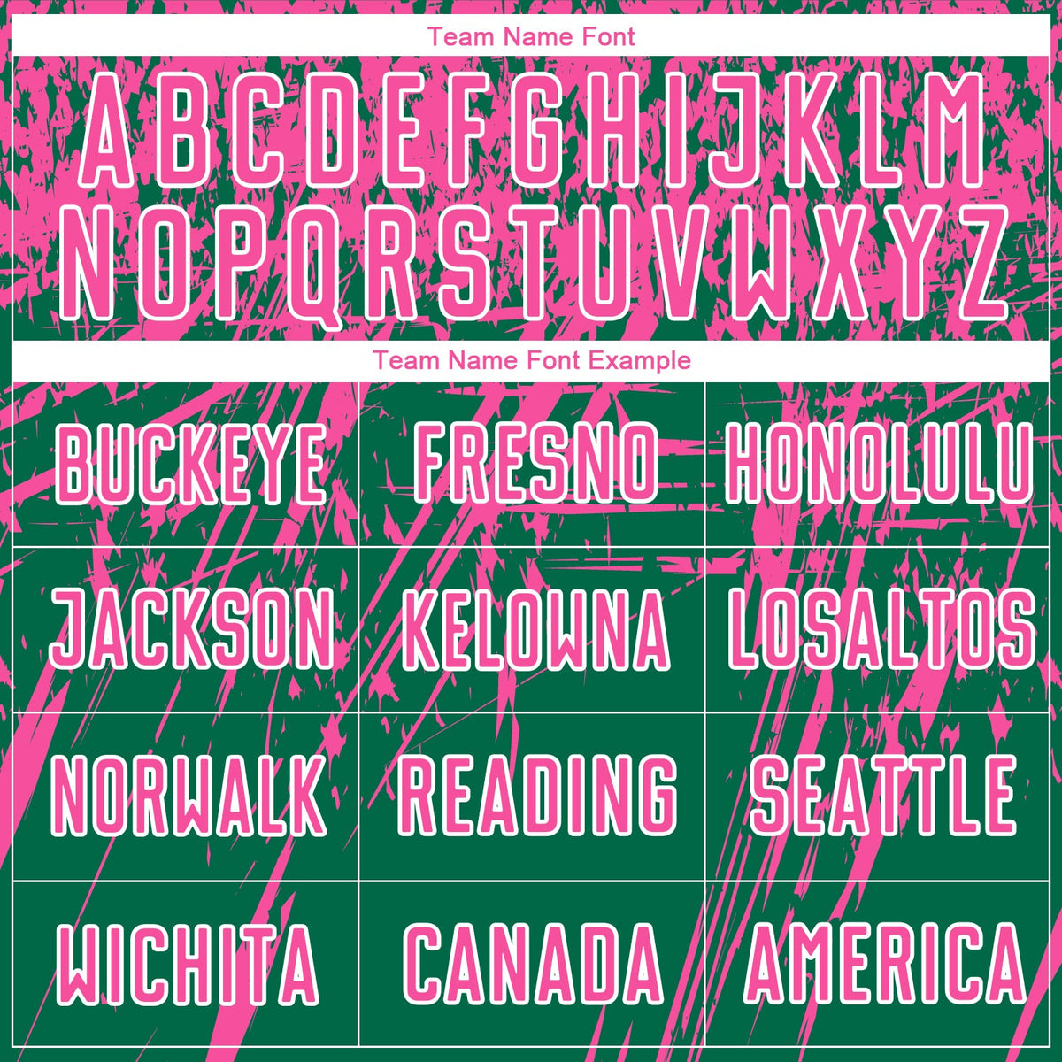 Custom Kelly Green Pink-White Sublimation Soccer Uniform Jersey Limited