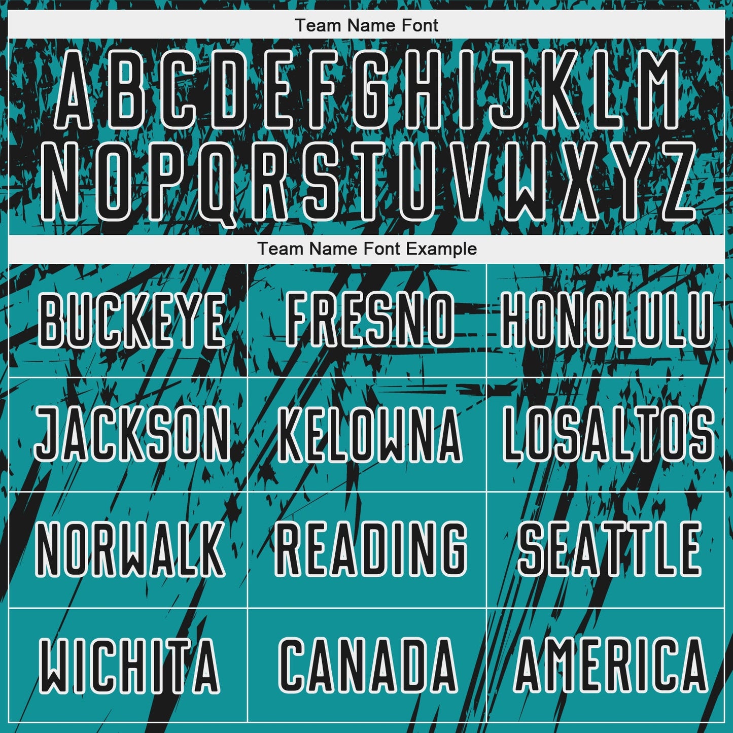 Custom Teal Black-White Sublimation Soccer Uniform Jersey Limited