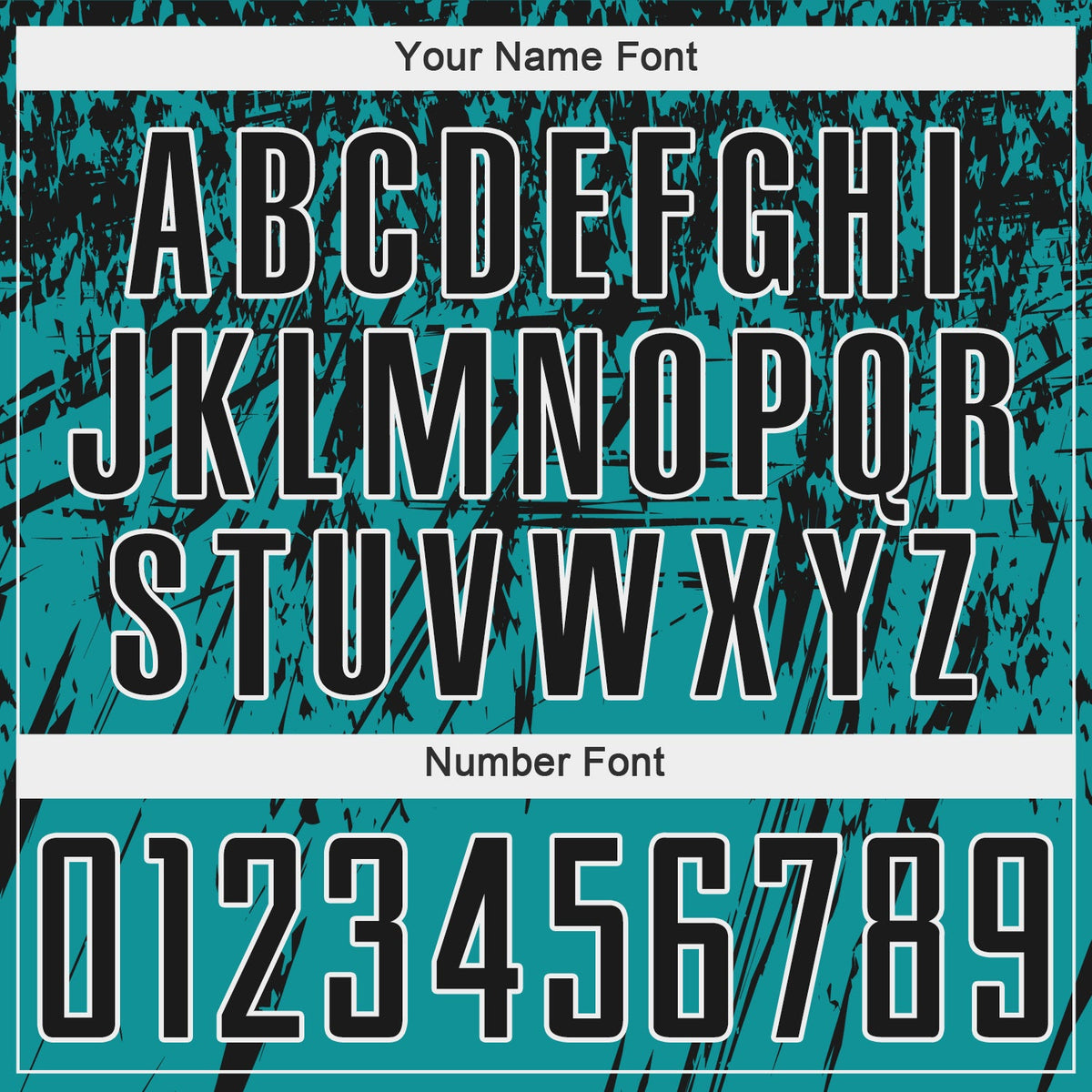 Custom Teal Black-White Sublimation Soccer Uniform Jersey Limited