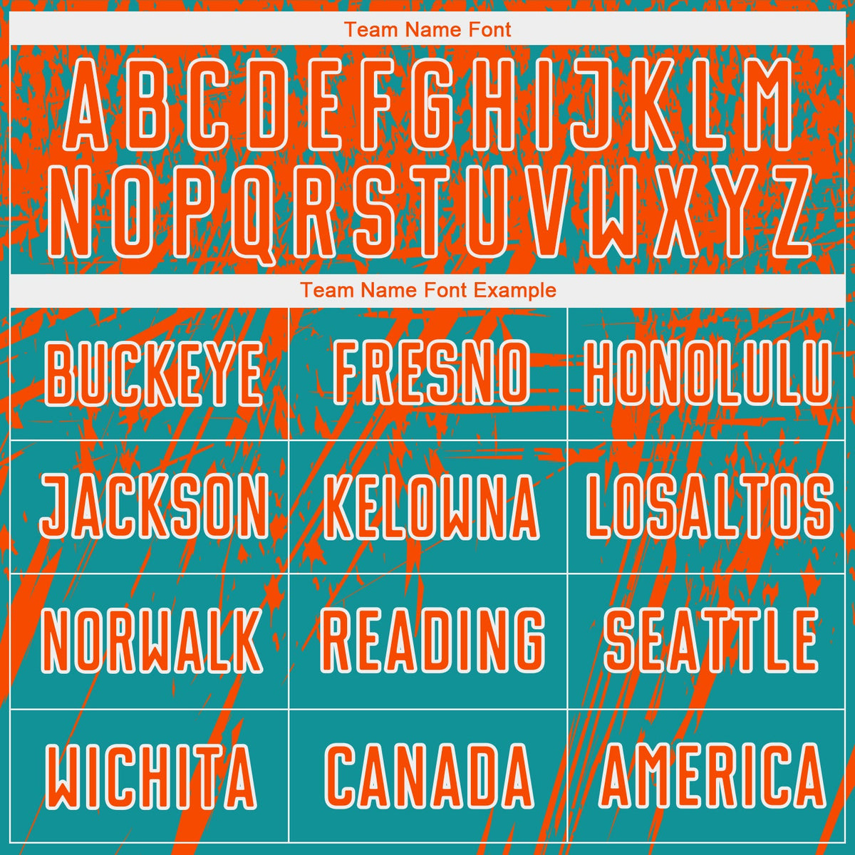 Custom Teal Orange-White Sublimation Soccer Uniform Jersey Limited