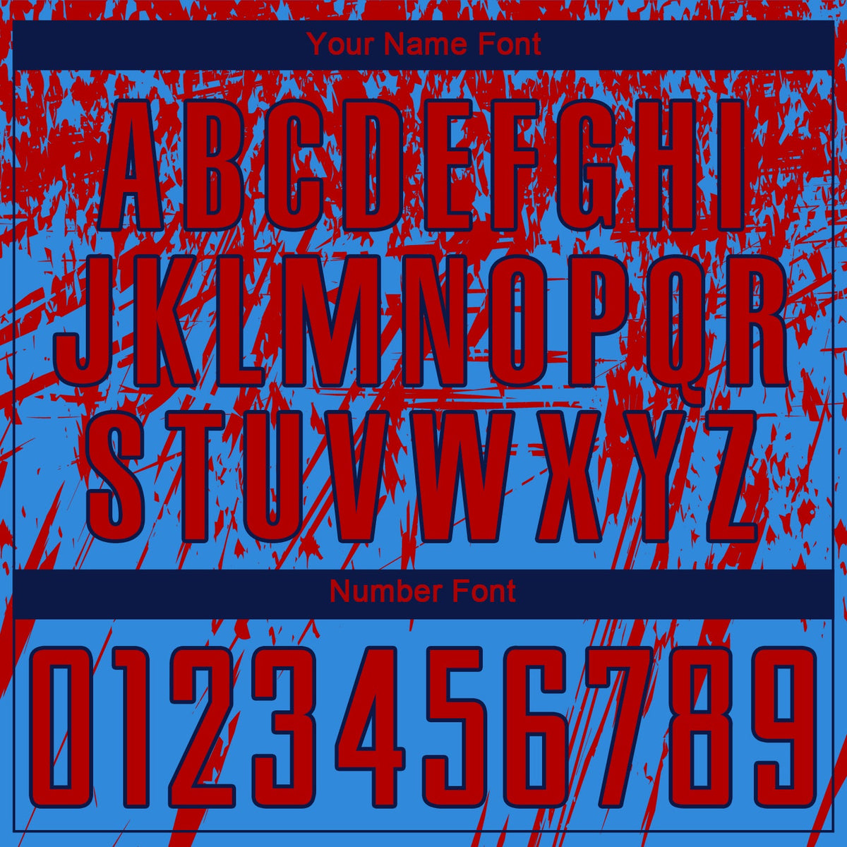 Custom Powder Blue Red-Navy Sublimation Soccer Uniform Jersey Limited