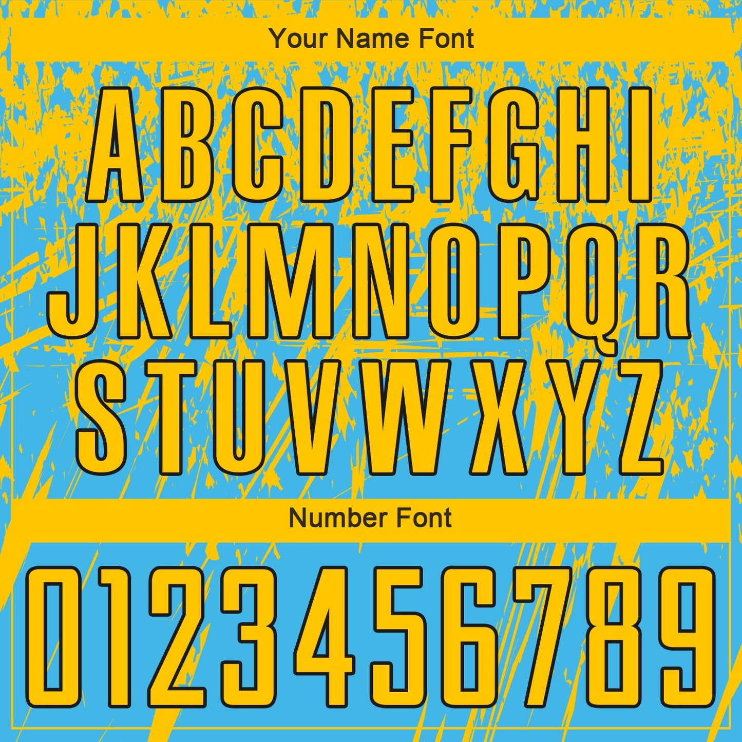 Custom Sky Blue Yellow-Black Sublimation Soccer Uniform Jersey Limited