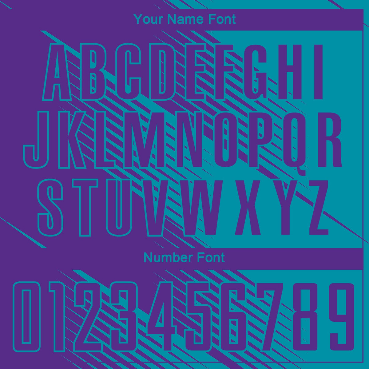 Custom Teal Purple Sublimation Soccer Uniform Jersey Limited