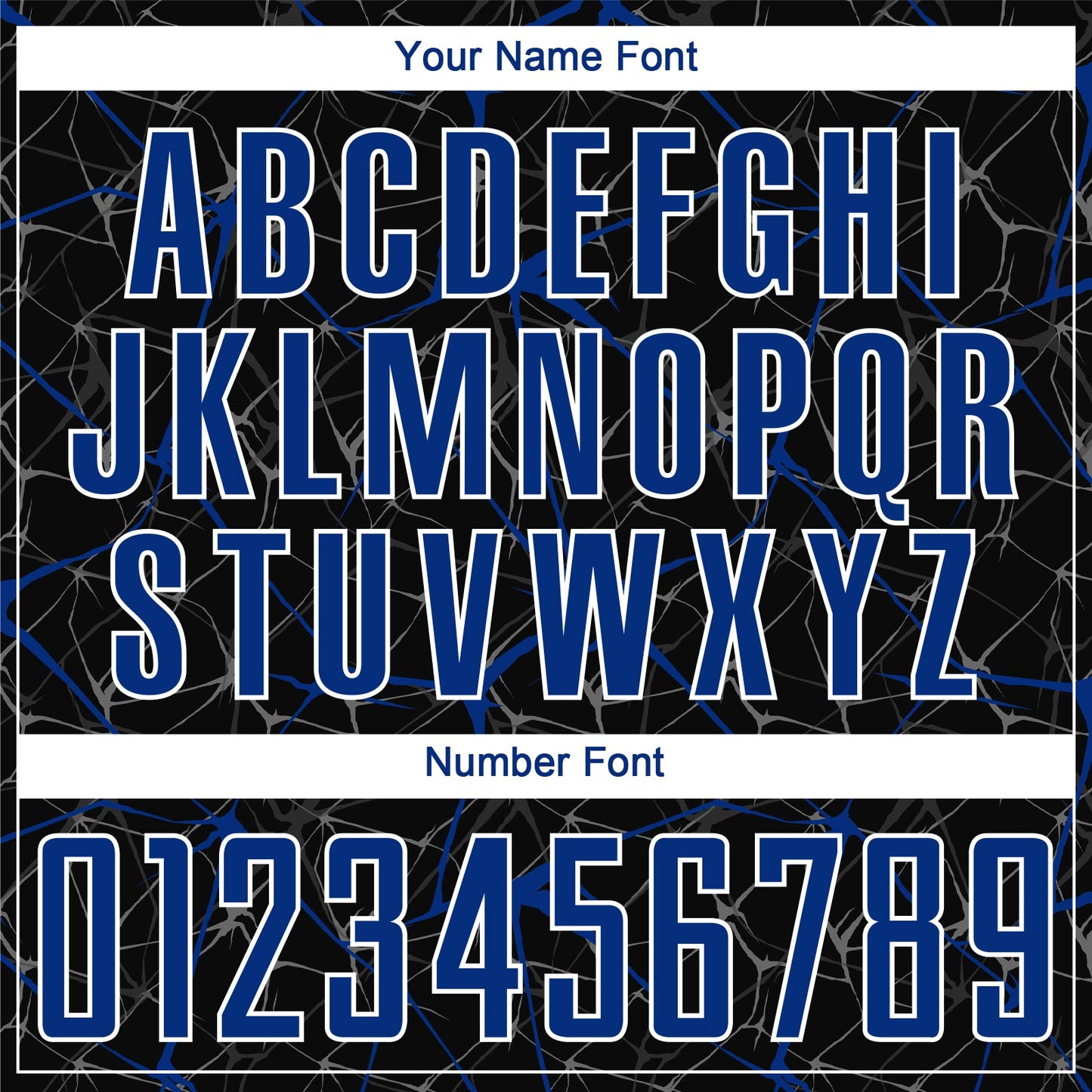 Custom Black Royal-White Sublimation Soccer Uniform Jersey Limited