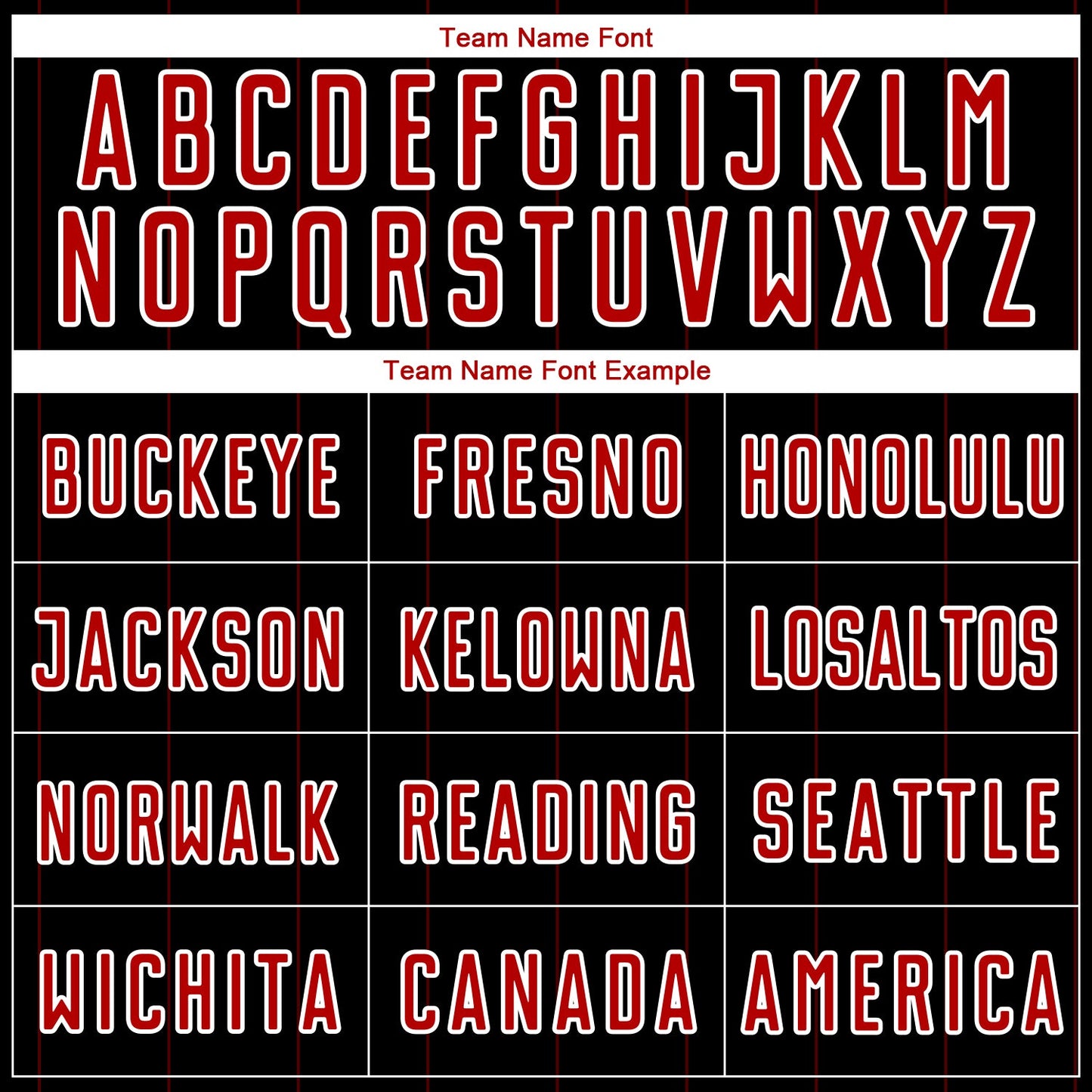 Custom Black Red-White Pinstripe Sublimation Soccer Uniform Jersey Limited