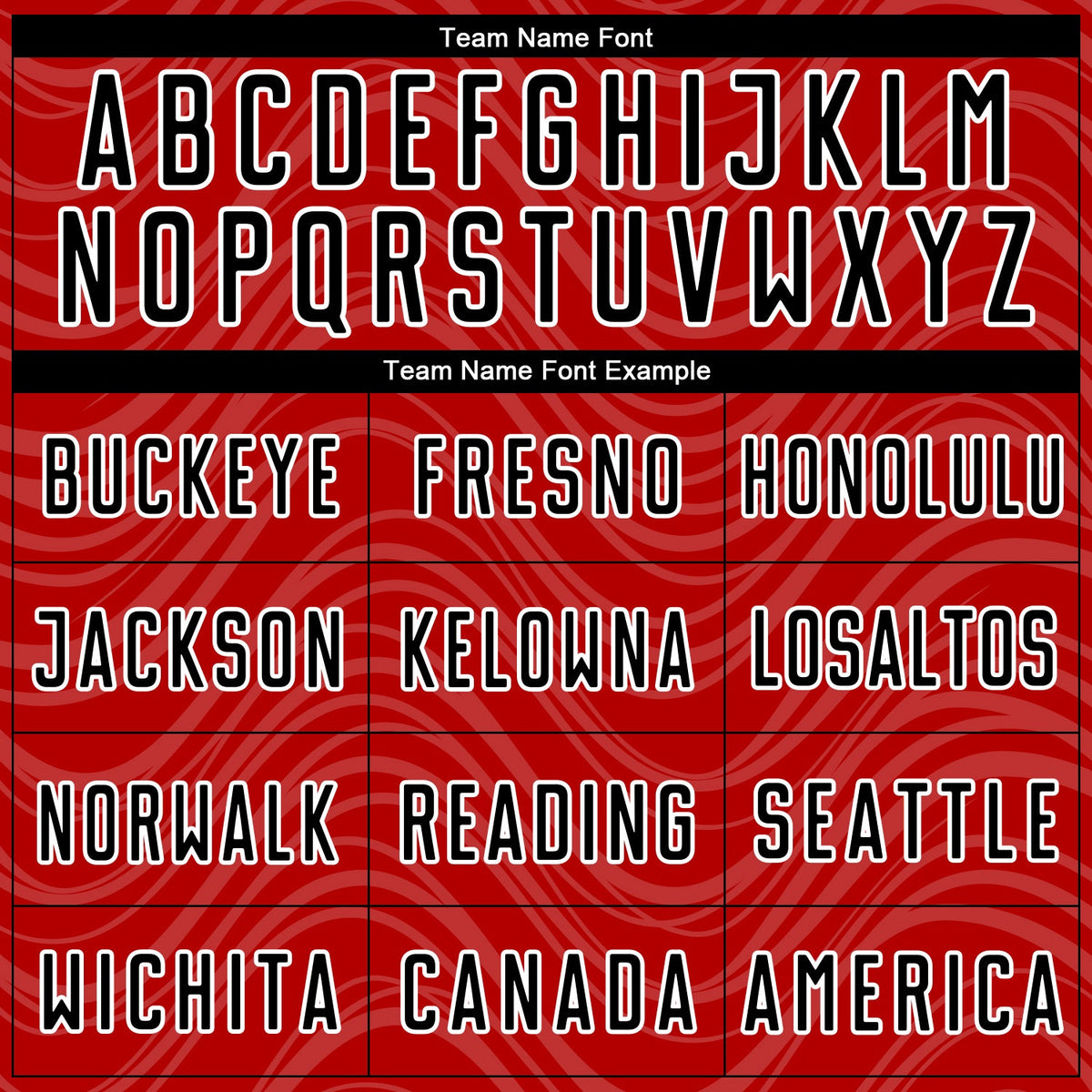 Custom Red Black-White Wavy Lines Sublimation Soccer Uniform Jersey Limited