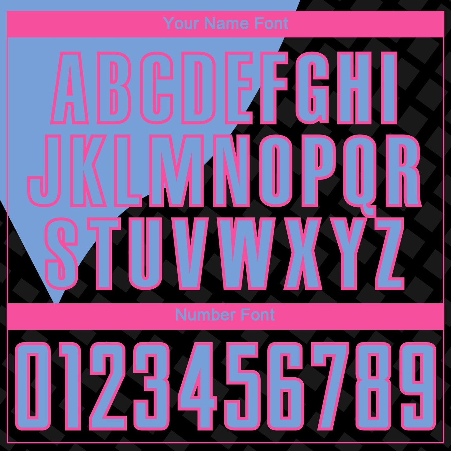 Custom Black Light Blue-Pink Curve Lines Sublimation Soccer Uniform Jersey Limited